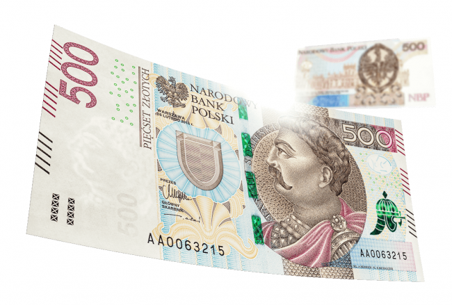 Сегодня, то есть 10 февраля 2017 года, в обращение поступила новая банкнота с изображением короля Яна III Собеского