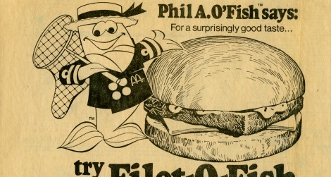 Рекламный ролик «Филе-о-Фиш» 1976 года с неуловимым Филом А